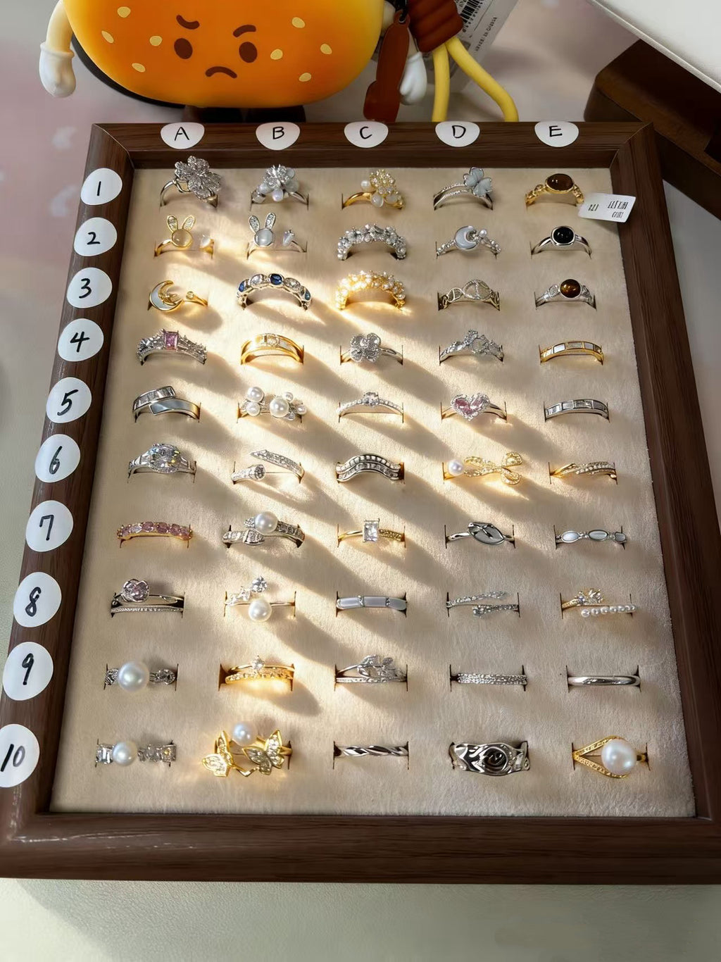 1セット(2個入り)ネックレスと指輪自由に選択