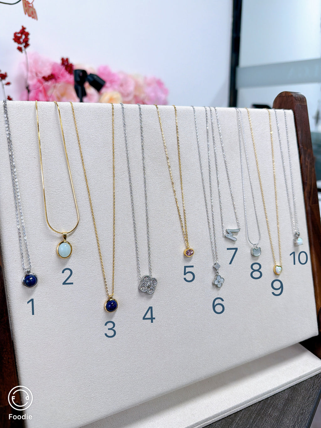 1セット(2個入り)ネックレスと指輪自由に選択